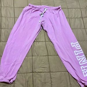 VS PINK Lilac Joggers